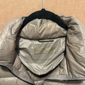 Michael Kors Beige Puffer Jacket